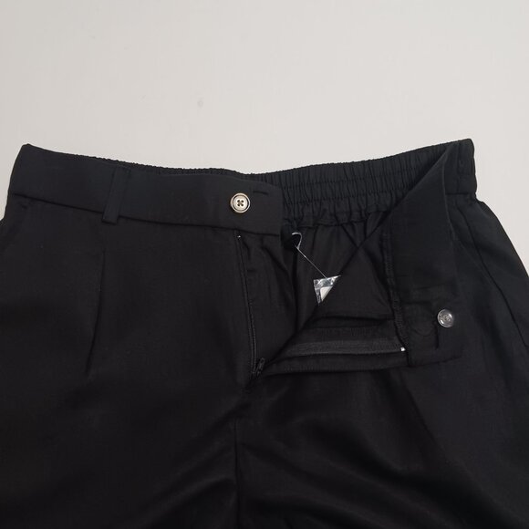 Torrid Wide Leg Studio Linen High Rise Pant Black Size 12 TALL Trousers NWT - Picture 8 of 15